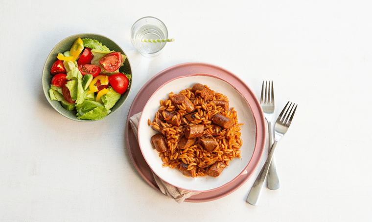 Redifine sausages and flakes