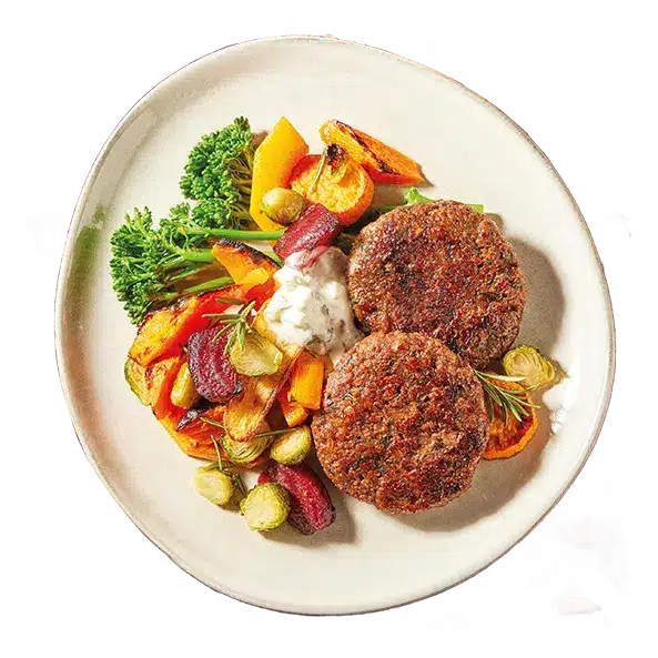 Lamm-Frikadellen mit Tzatziki 