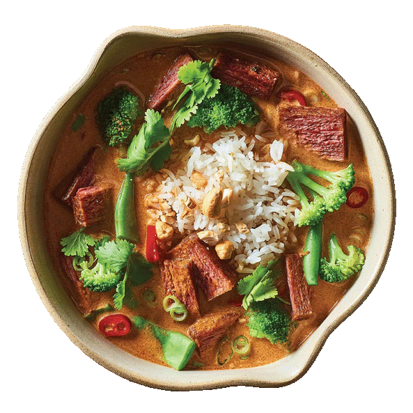 Massaman Curry mit Redefine Flank Steak  