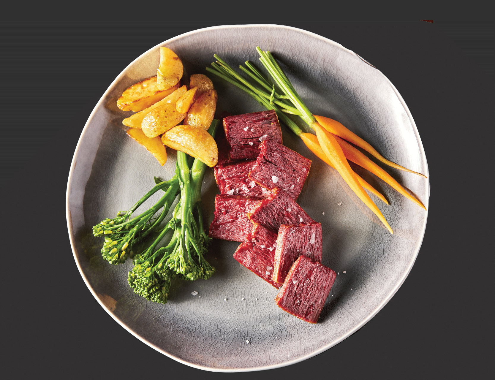 Redefine Flank with Baked Vegetables