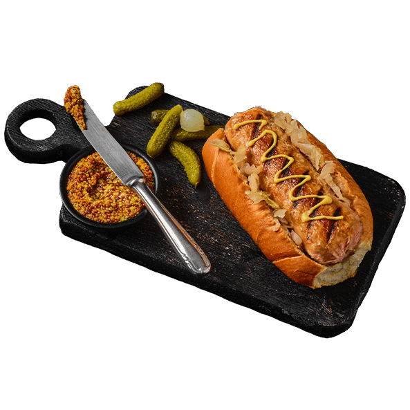 REDEFINE PRO BRATWURST OP EEN BROODJE