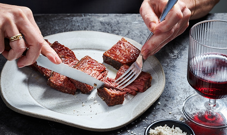 Salting Flank new-meat dish
