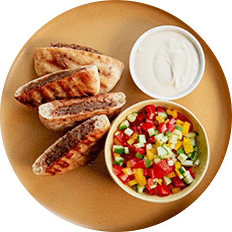 Arais for Kids with Lamb Kofta